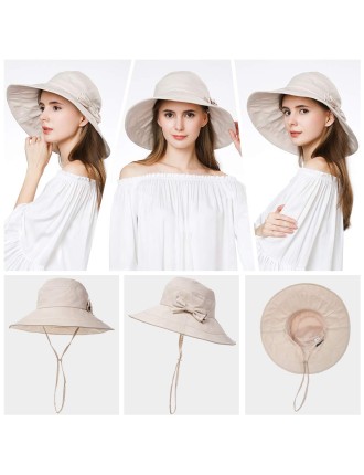 Foldable Summer Cotton Sun Hat