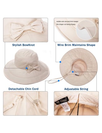 Foldable Summer Cotton Sun Hat