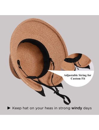 Women's Summer Beach Tan Sun Hat