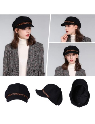 Wool Fall Newsboy Hat