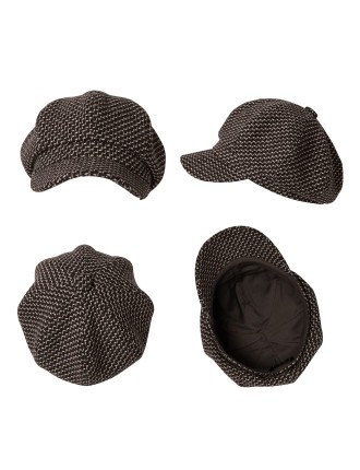 Women's winter newsboy hat