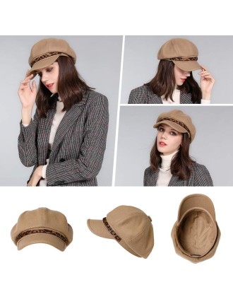 Wool Fall Newsboy Hat