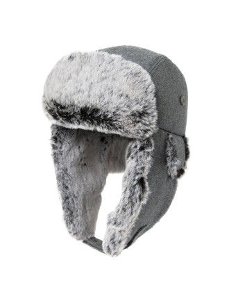 Winter skiing aviator hat for men